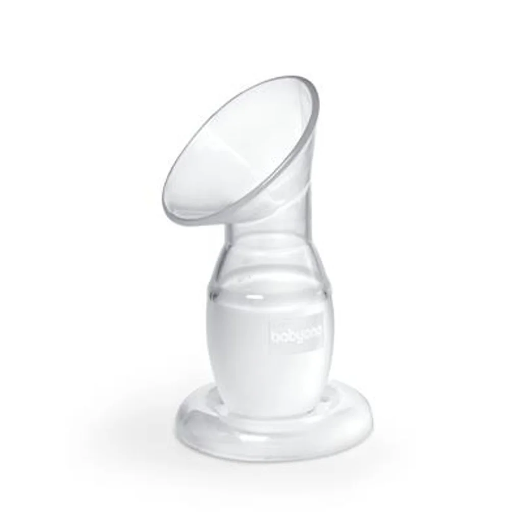 BABYONO Zberač materského mlieka jednodielny silikónový 90 ml 1×90 ml, zberač materského mlieka