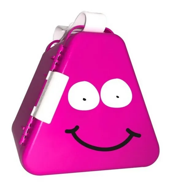 Trunki TeeBee, Prenosný kontajner na hračky, ružový 1×1 ks