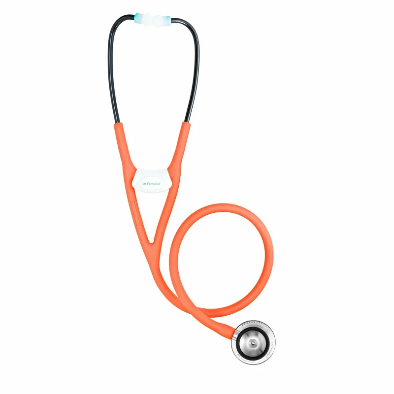 DR.FAMULUS DR 520D Fine Tune stetoskop, obojstranný, oranžový