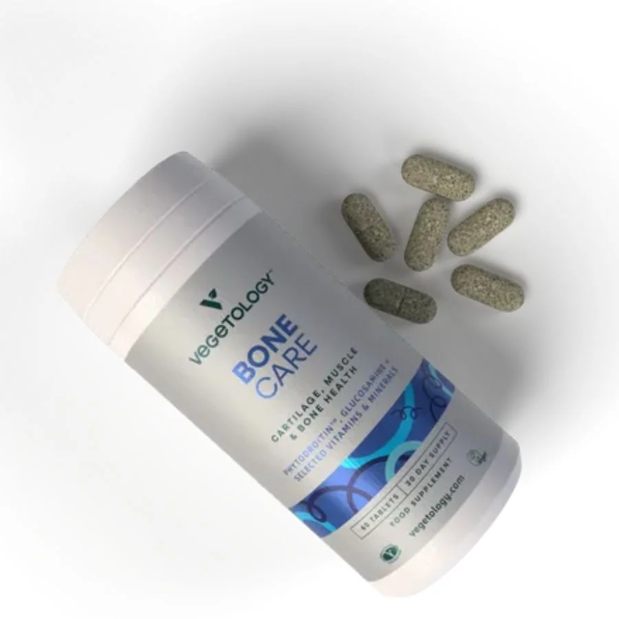 Vegetology Bone Care - Vitamíny na kĺby a kosti, 60 tabliet