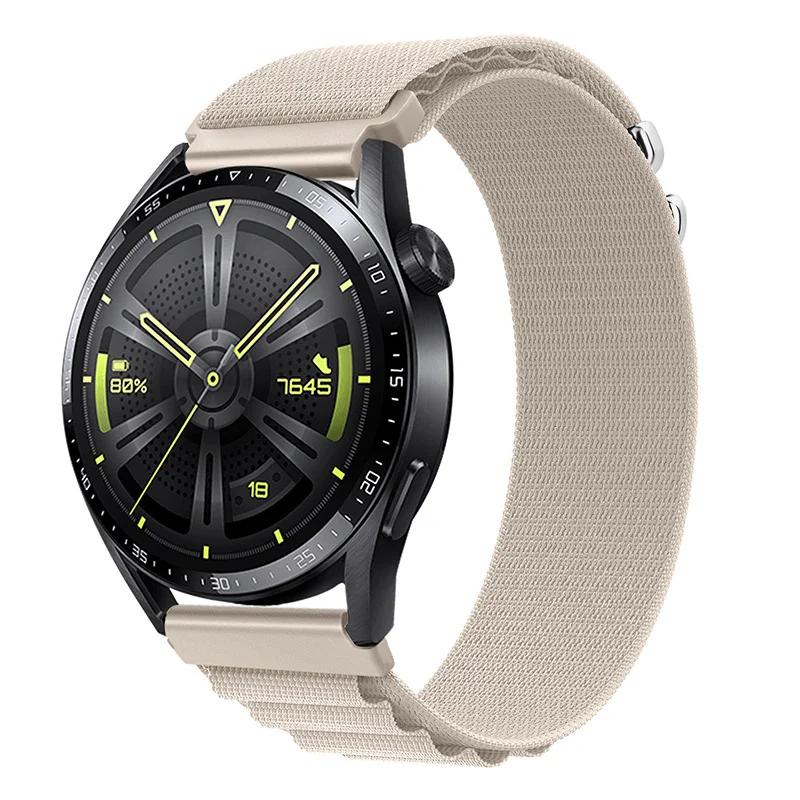 BStrap Nylon Loop remienok na Garmin Vivoactive 5 starlight