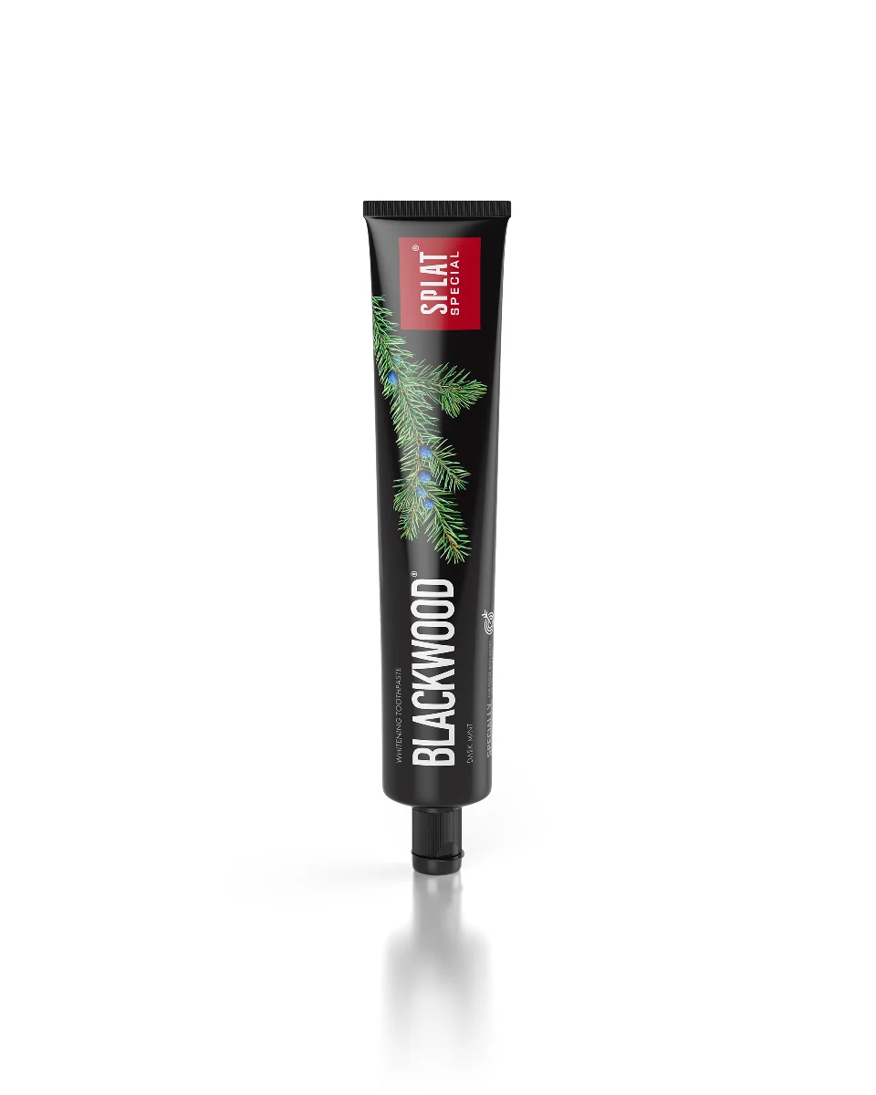 SPLAT SPECIAL BLACKWOOD 1×75 ml, bieliaca čierna zubná pasta