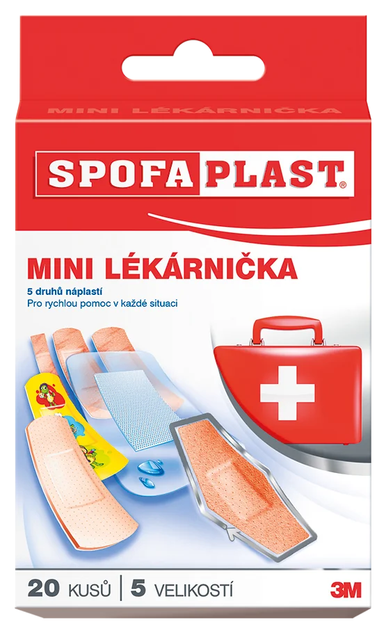 BENEFIT ESHOP-SPOFAPLAST 3M /602/ MINI LEKARNICKA 1×1 ks, náplaste
