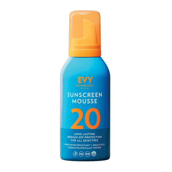 EVY Technology Opaľovacia pena SPF 20 na telo a tvár 150 ml