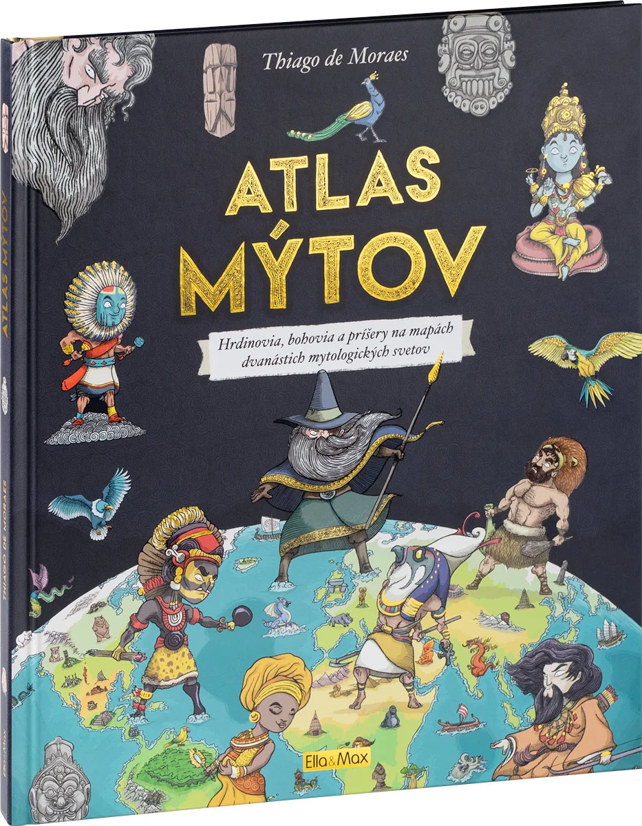 ELLA&MAX Atlas mýtov – Mýtický svet bohov