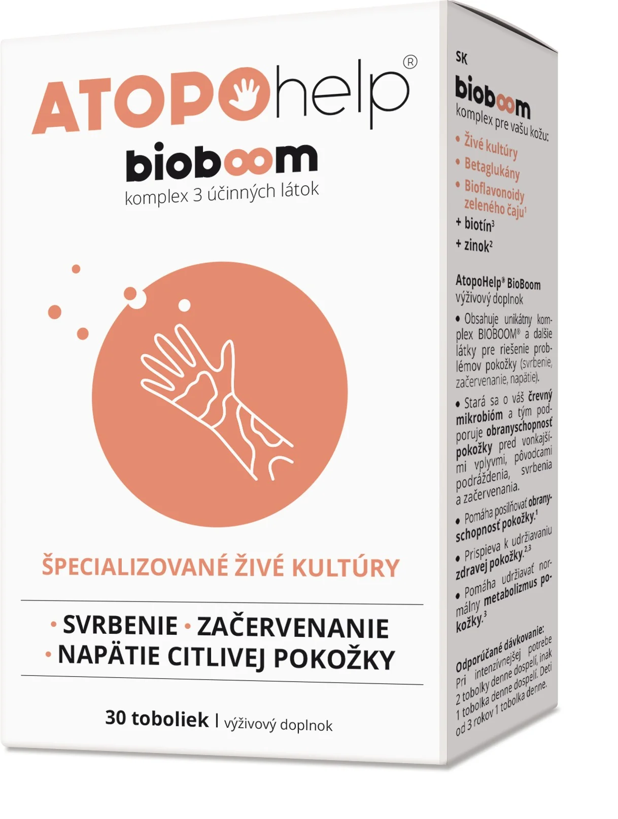 AtopoHelp BioBoom 30 tob. 1×90 tbl, výživový doplnok