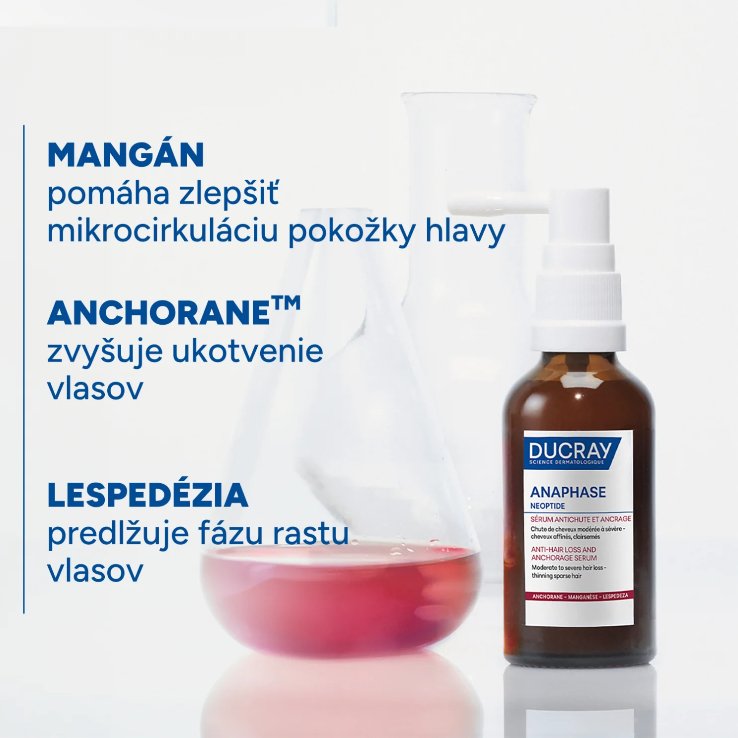 DUCRAY Neoptide EXPERT Sérum proti vypadávaniu & na rast vlasov 2×50 ml, sérum proti vypadávaniu vlasov
