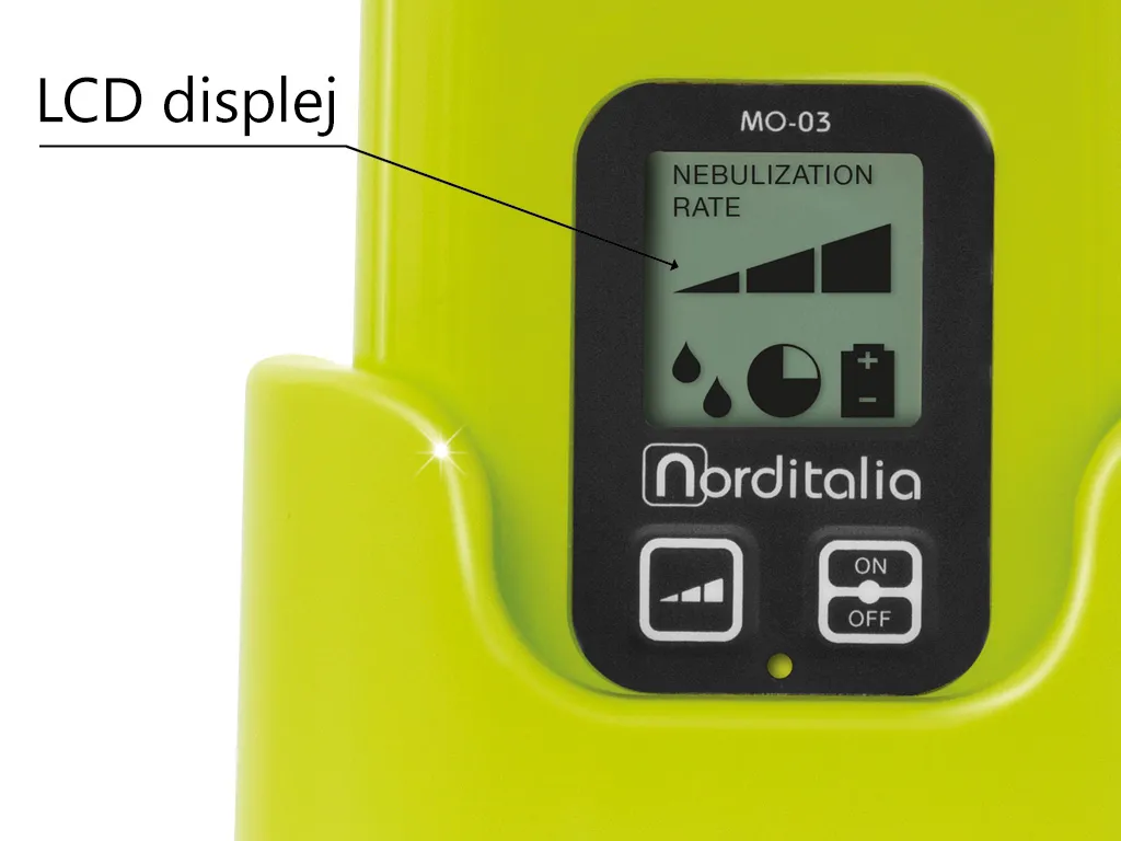 Norditalia MO-03 ultrazvukový inhalátor 1×1 ks, ultrazvukový inhalátor