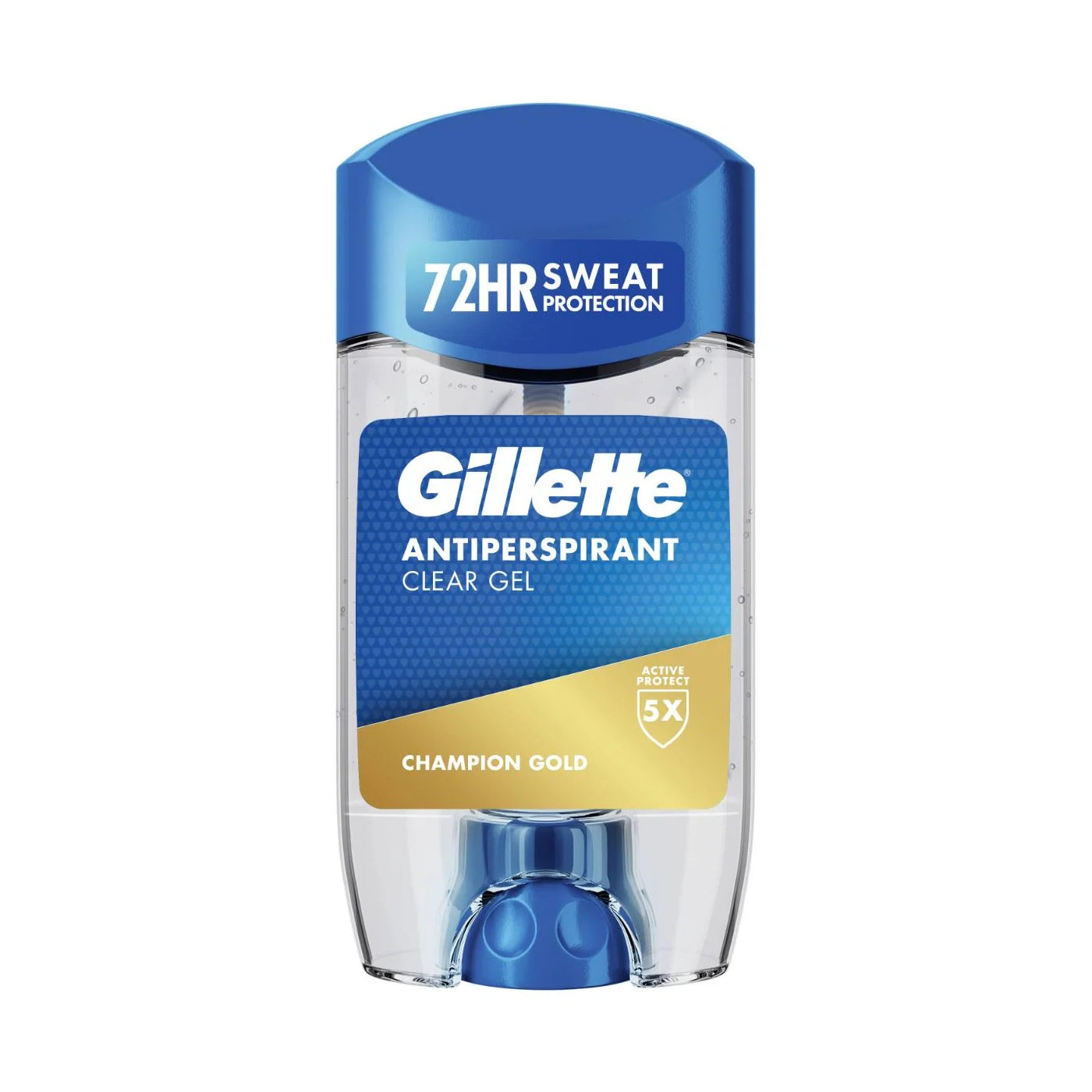 Gillette Champion Gold Pánsky gélový antiperspirant 70 ml