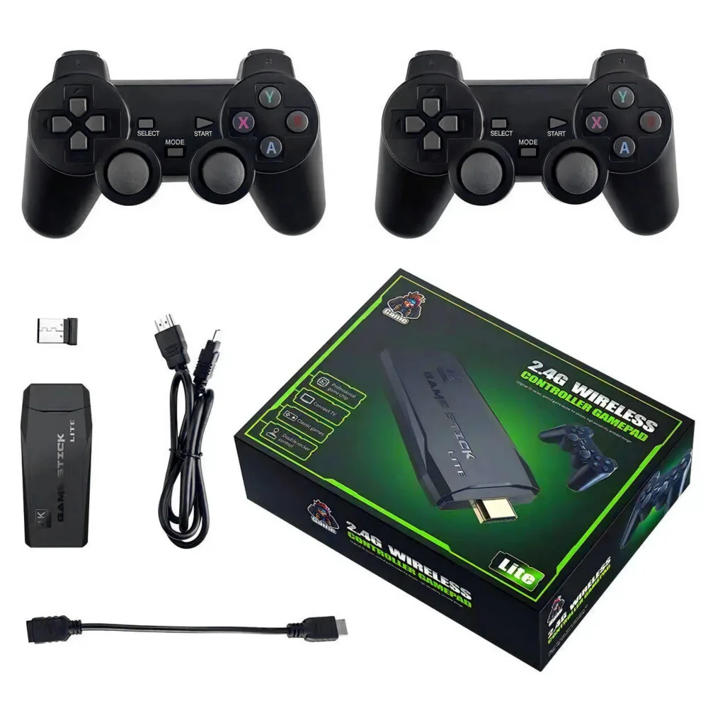 Eveon K8 TV herná konzola HDMI / USB 4K, čierna
