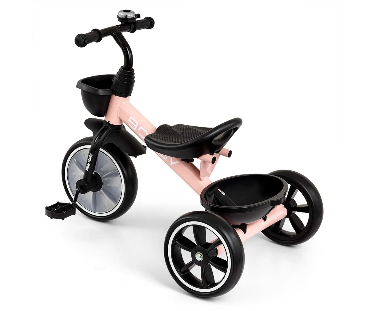 Detská trojkolka odrážadlo Milly Mally Bobby Pink 