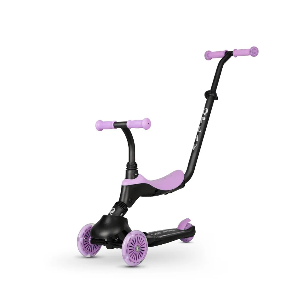 Kolobežka / odrážadlo Sema Evo s LED svetlami Violet, vek 1 - 6 rokov, do 50 kg