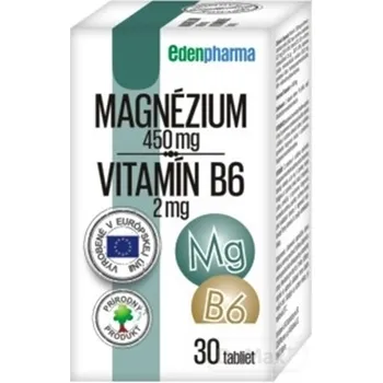 EDENPharma MAGNÉZIUM + Vitamín B6 1×30 tbl