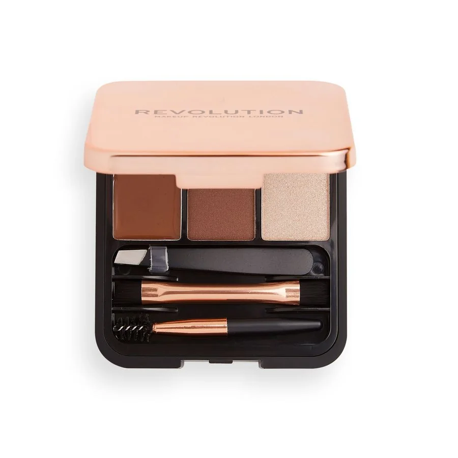 Revolution Brow Sculpt Kit Medium súprava na úpravu obočia 1×1 ks, mini paletka