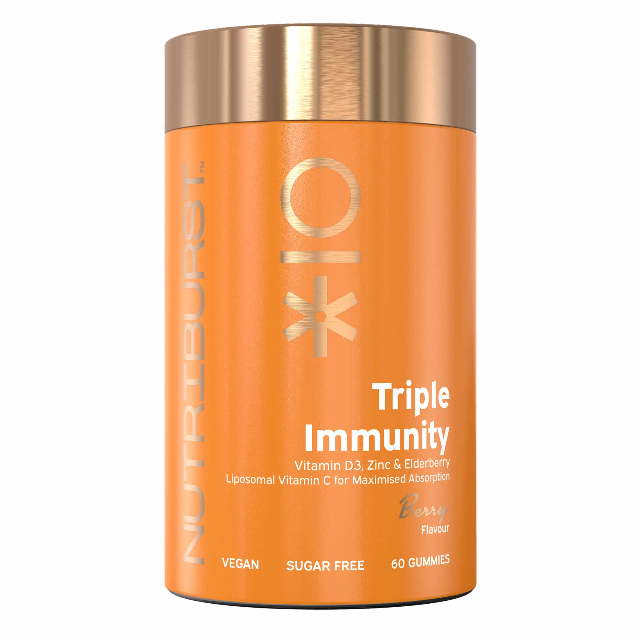 Nutriburst Premium Triple Immunity gummies 60 ks