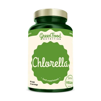GreenFood Nutrition Chlorella 90cps 1×90 cps