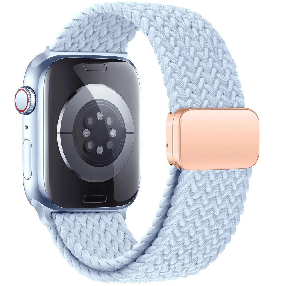 Tech-Protect Nylon Mag remienok na Apple Watch 40/41/42mm, baby blue