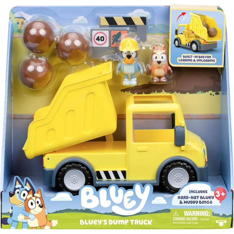 BLUEY Miniset na hranie - Bluey a Bingo v nákladnom aute