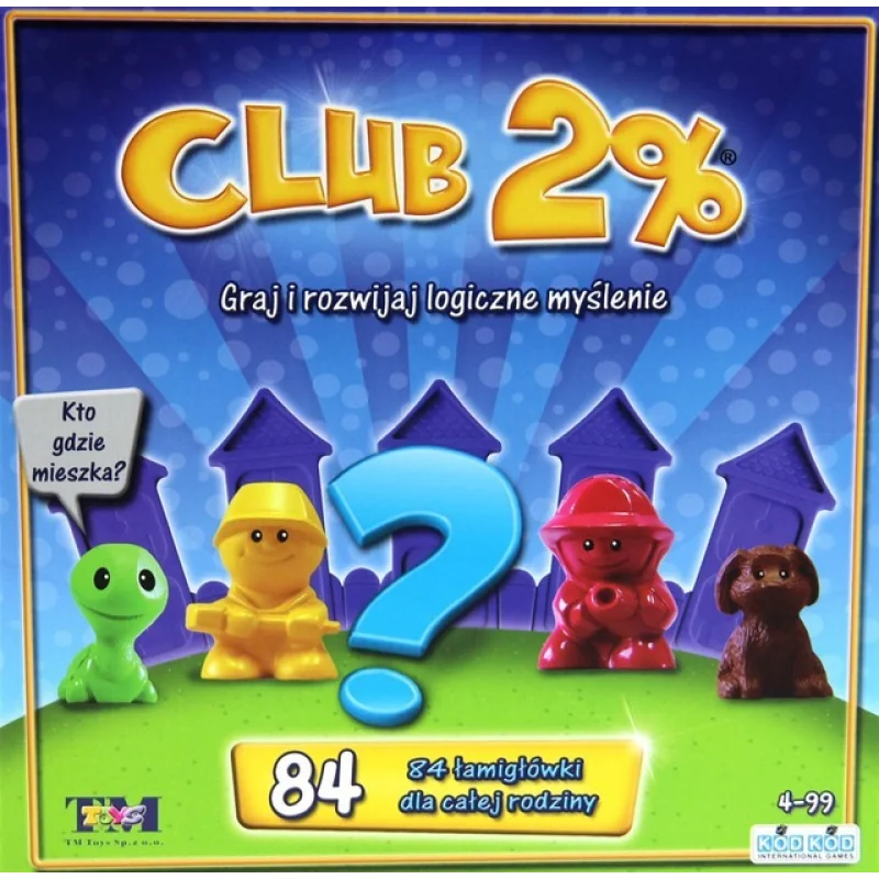 LEMADA Club 2 % - Stolová logická hra pre celú rodinu