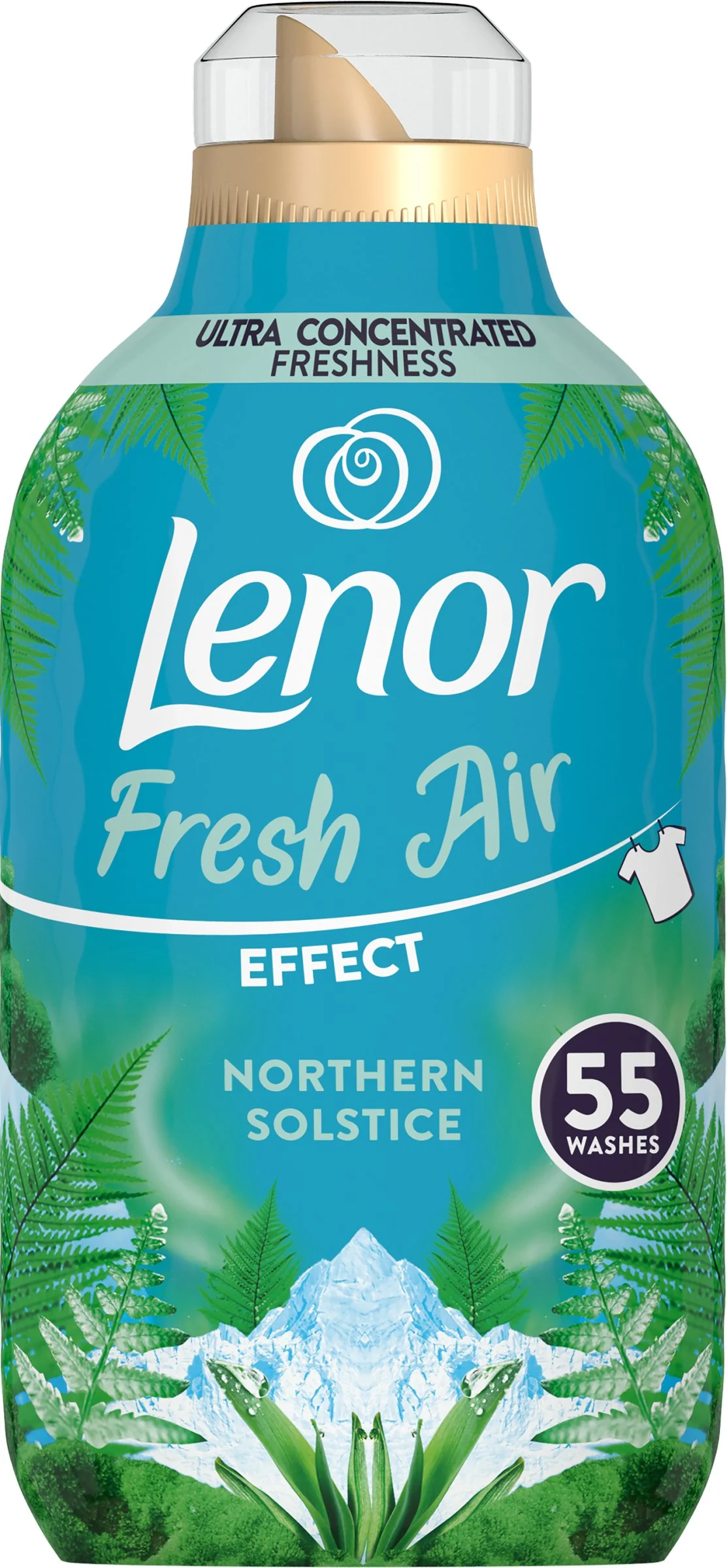 Lenor Fresh Air Effect Northern Soltice, aviváž 55praní 1×770 ml, aviváž na pranie