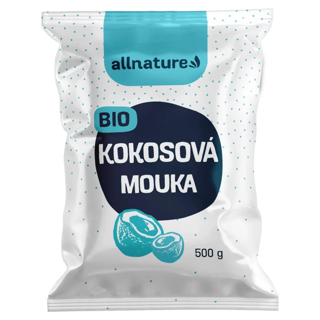 Allnature Kokosova Muka Bio 1×500 g, kokosová múka