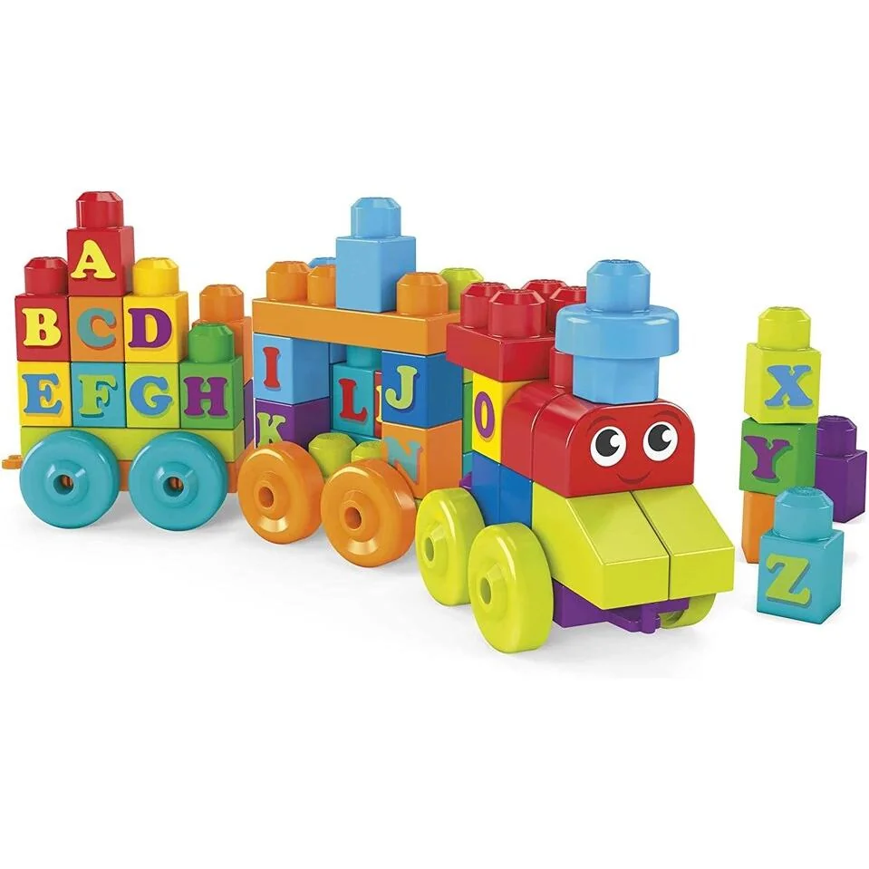 Fisher-Price Mega bloks Vláčik ABC 60ks