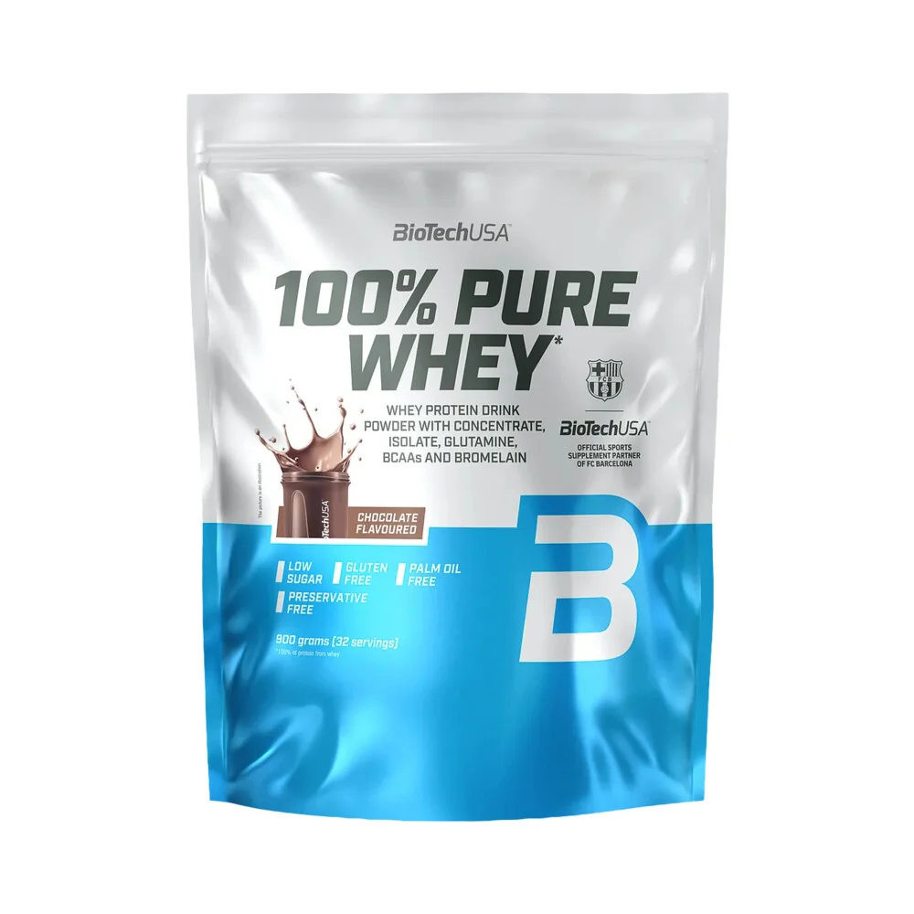 BioTech USA 100% Pure Whey 900 g čokoláda