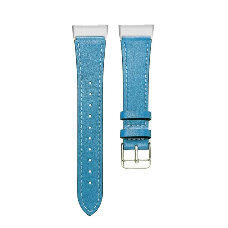BStrap Leather Italy (Large) remienok na Fitbit Charge 3 / 4 blue
