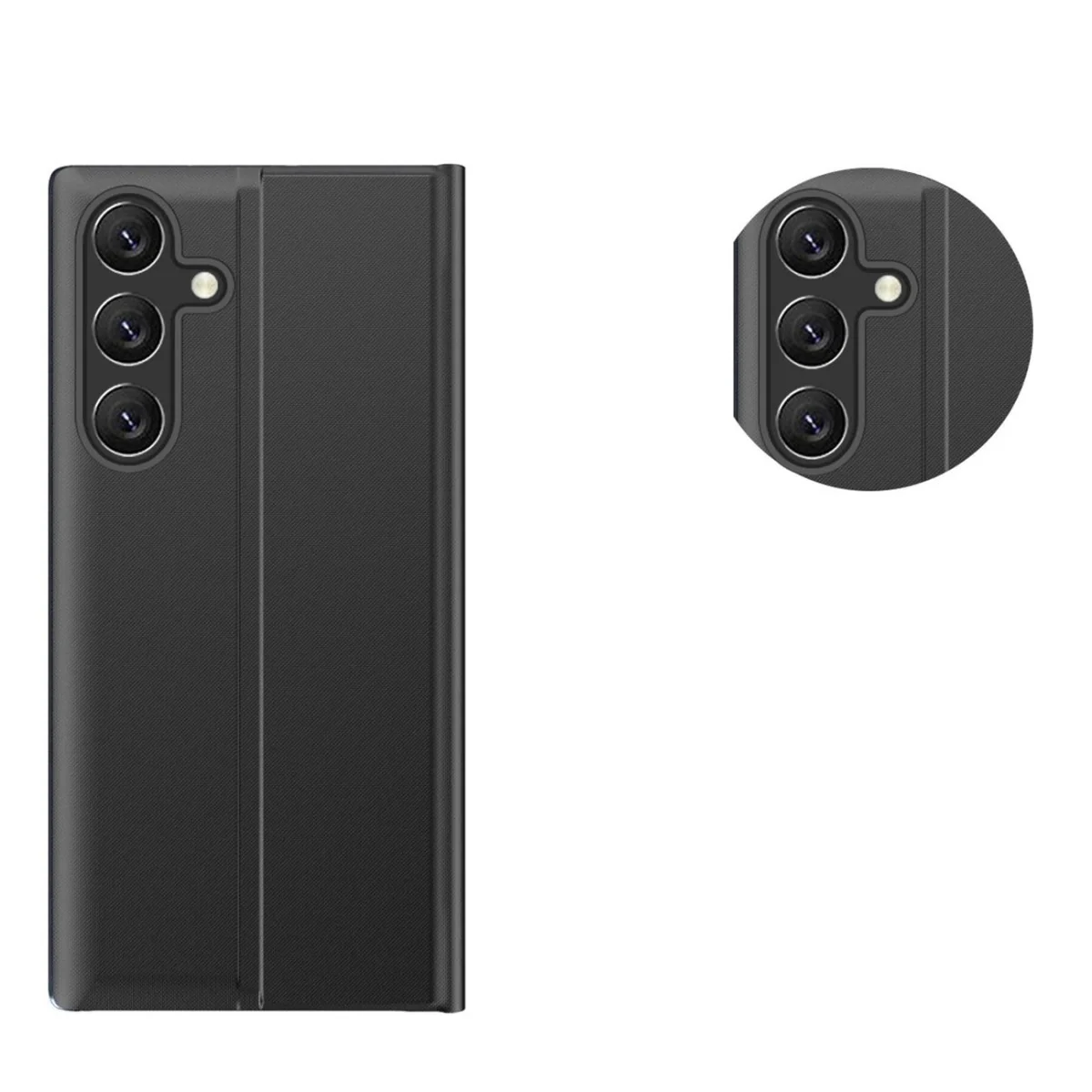 MG Sleep Case knižkové puzdro na Samsung Galaxy S25 Ultra, ružové
