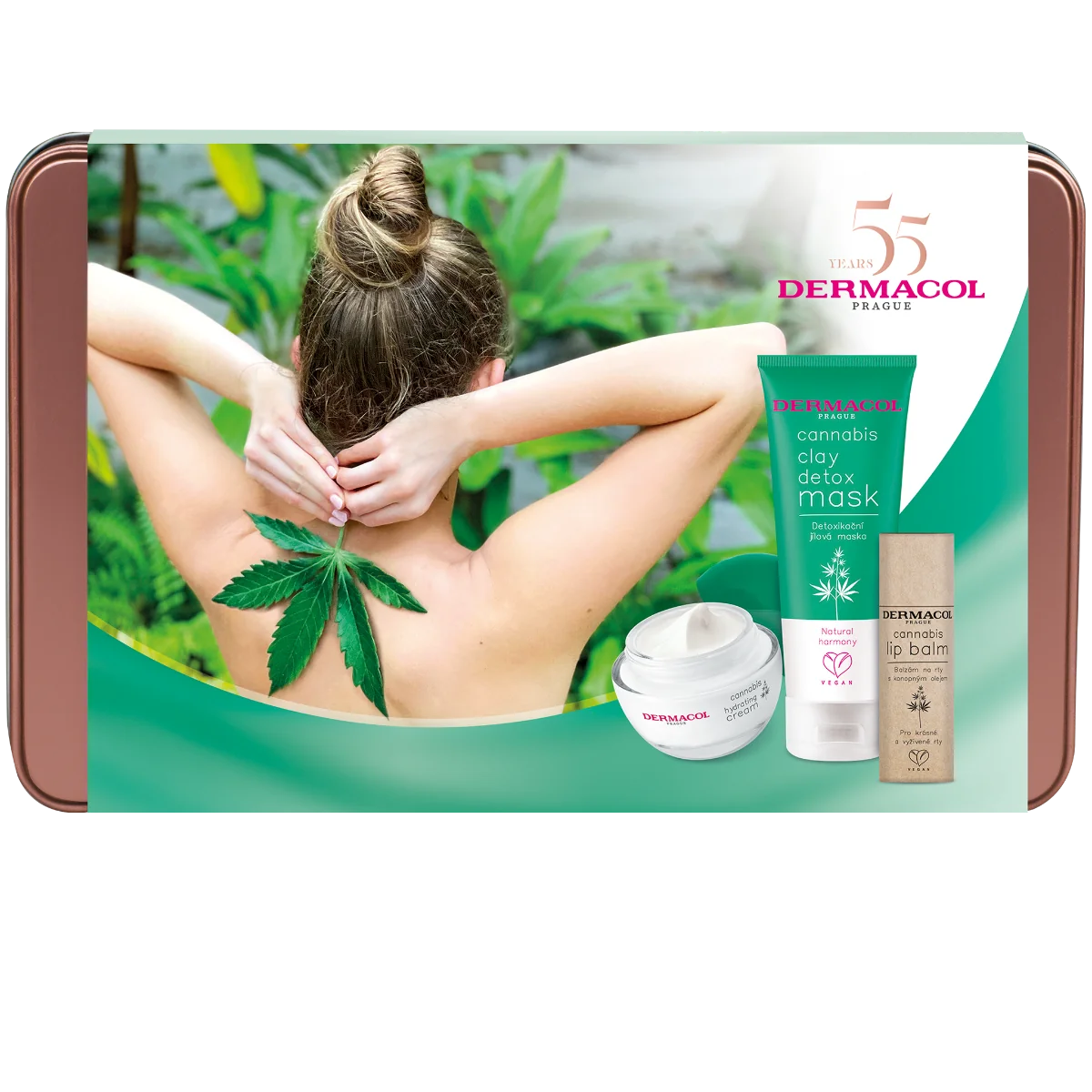 Dermacol darčekové balenie Cannabis II. 1×1 set, kozmetická súprava