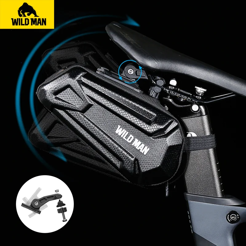 Wild Man XT7 cyklistická taška 1.2L, čierna
