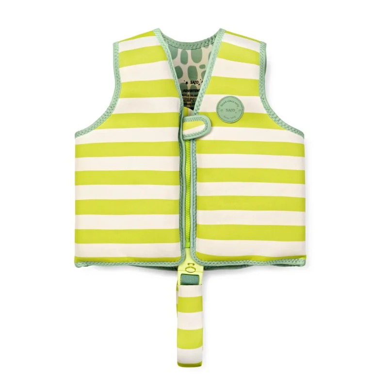 Saro Baby plavecká neoprénová vesta s UV ochranou (1-3r) Tropicool Pink