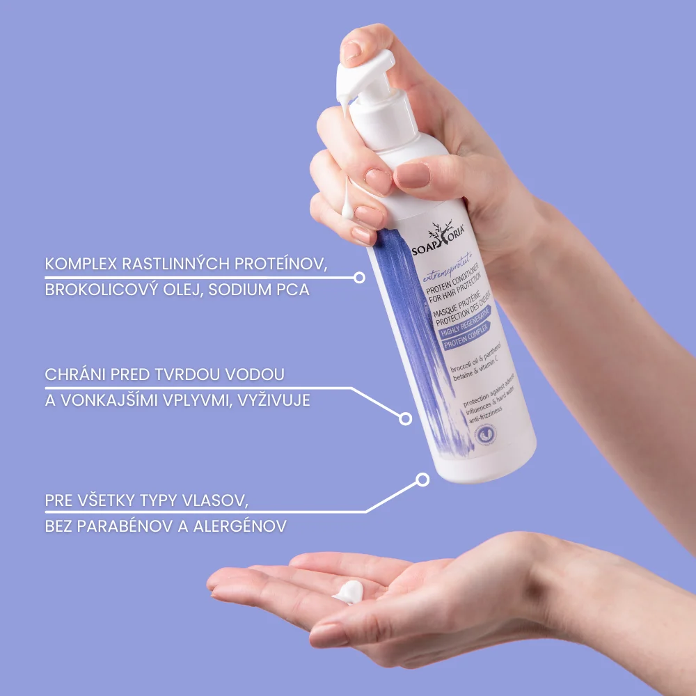 Soaphoria Dermacare+ proteínová maska na ochranu vlasov