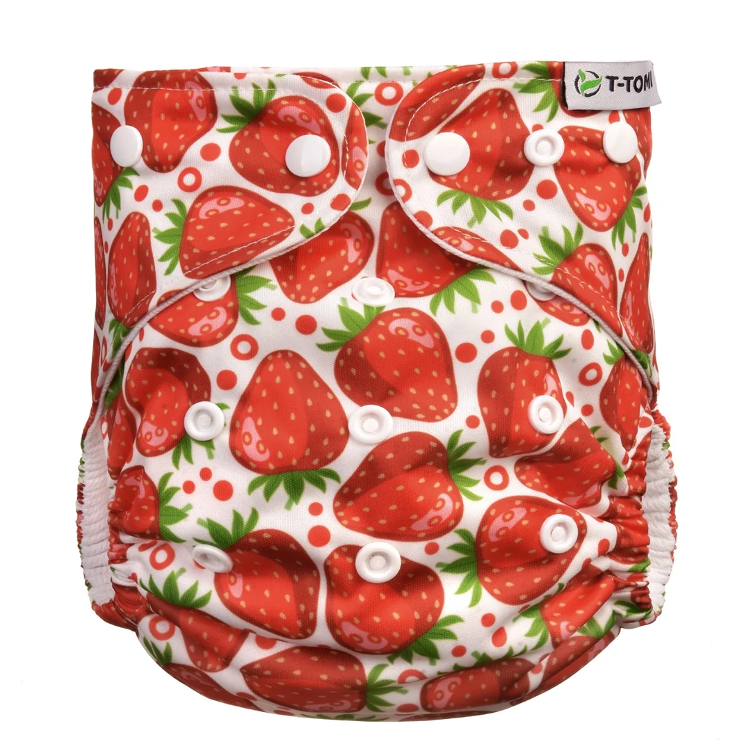 Plienky AIO - Prebaľovacia súprava Snaps Strawberries