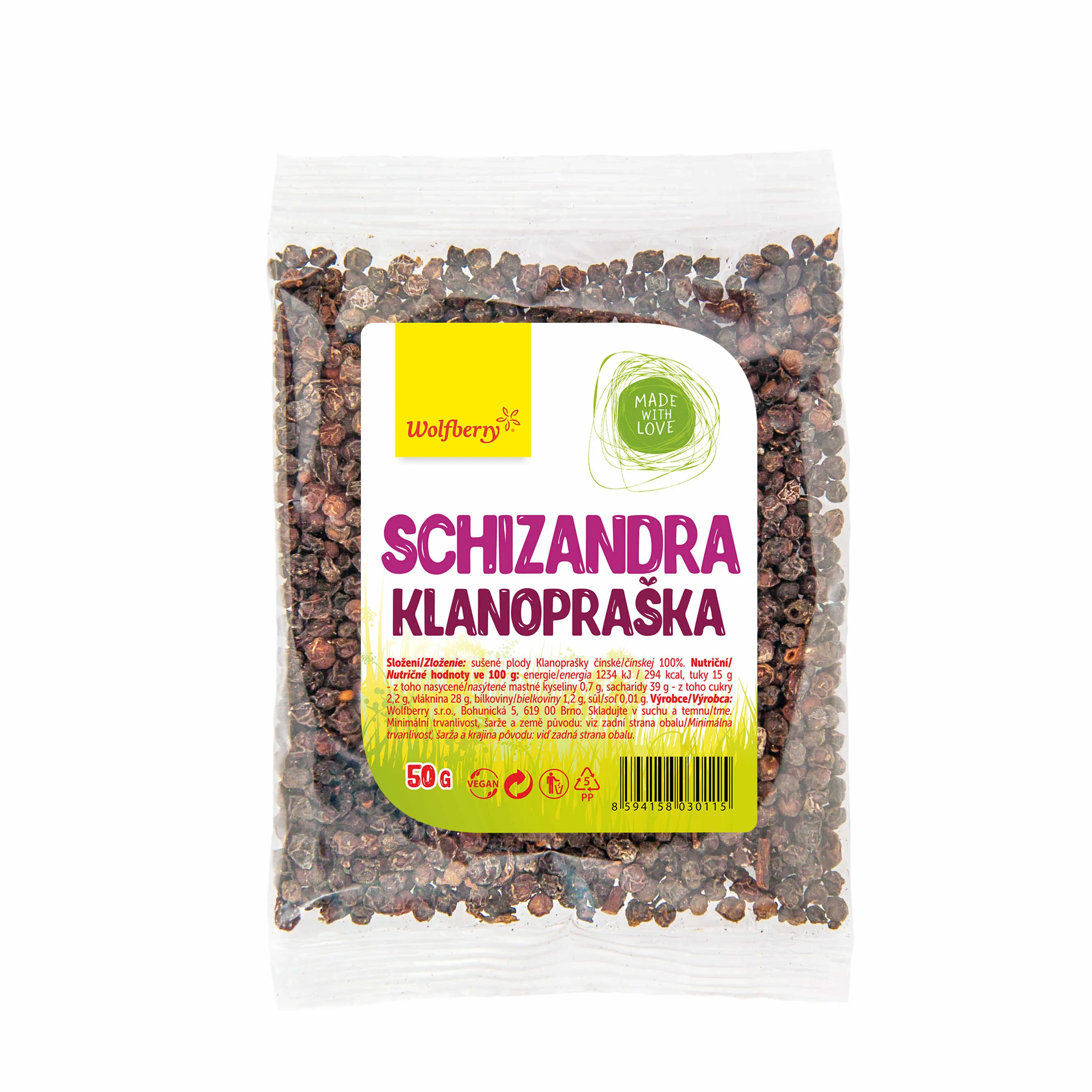 Wolfberry Schizandra extrakt 120 cps