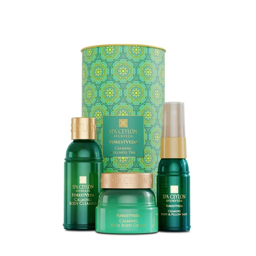 Upokojujúce wellness trio - Energia lesa - ForestVeda Sada produktov