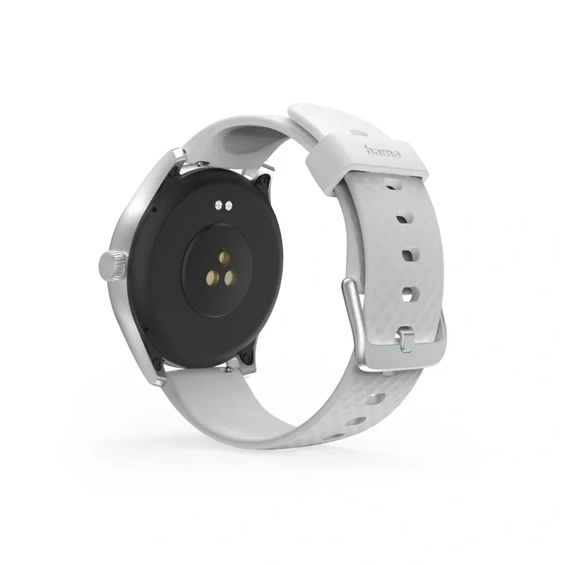 Hama 5010 smart hodinky funkcia telefonovania, vode odolné IP68, Siri/ Google Assistant, šedé