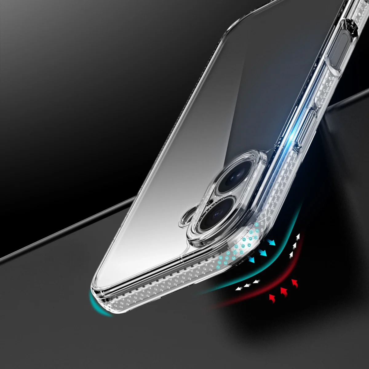 Dux Ducis Clin kryt na iPhone 17, priesvitný
