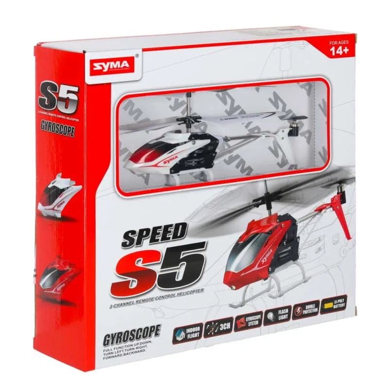 RC helikoptéra Syma S5 3CH – biela
