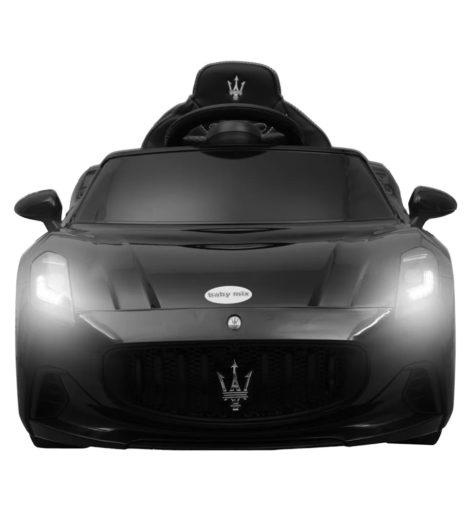 Elektrické autíčko Maserati GranTurismo Baby Mix čierne