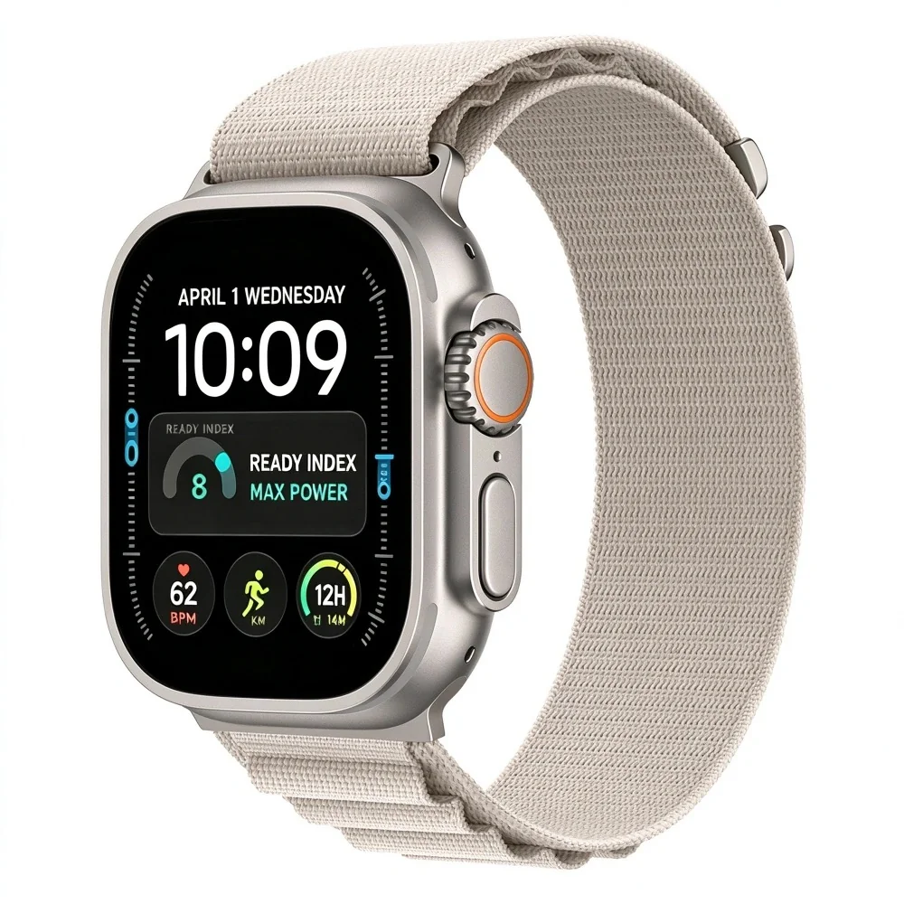 Tech-Protect Nylon Pro remienok na Apple Watch 44/45/46/49mm, starlight