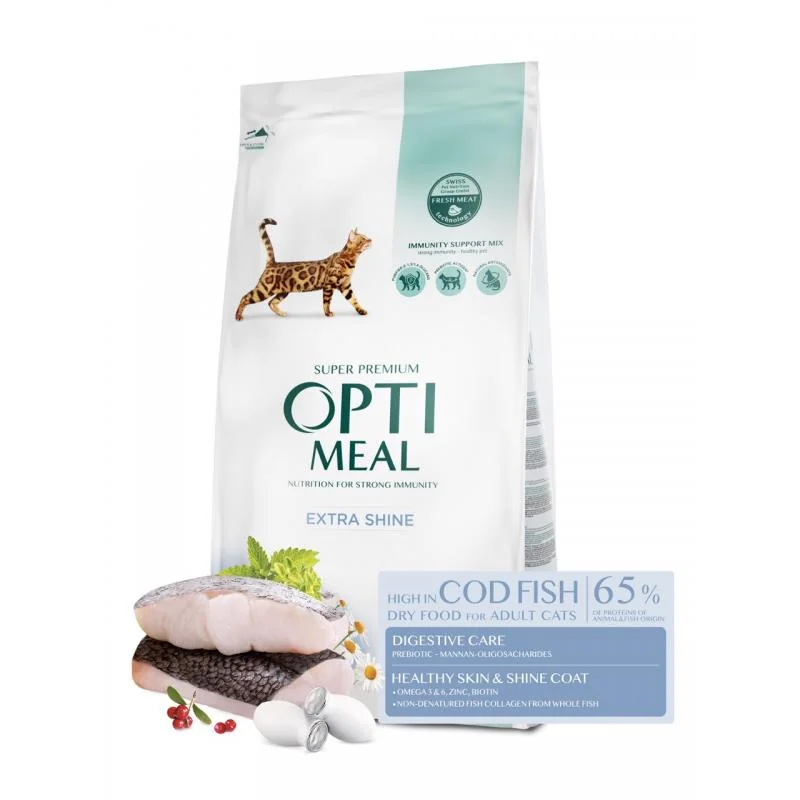 OPTIMEAL™ Superpremium pre dospelé mačky s treskou 10kg (4461)