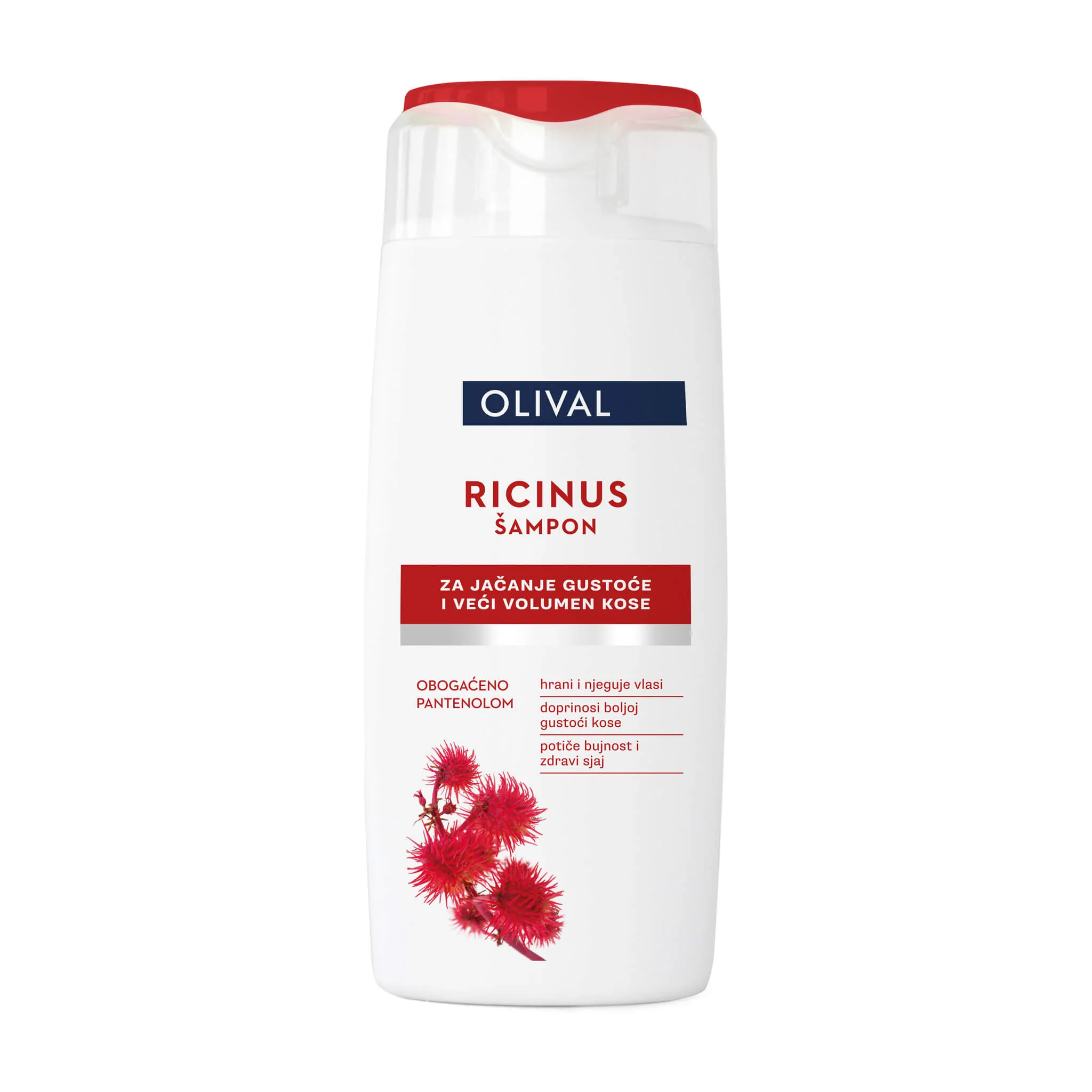 OLIVAL Ricínový šampón 1×250 ml, šampón