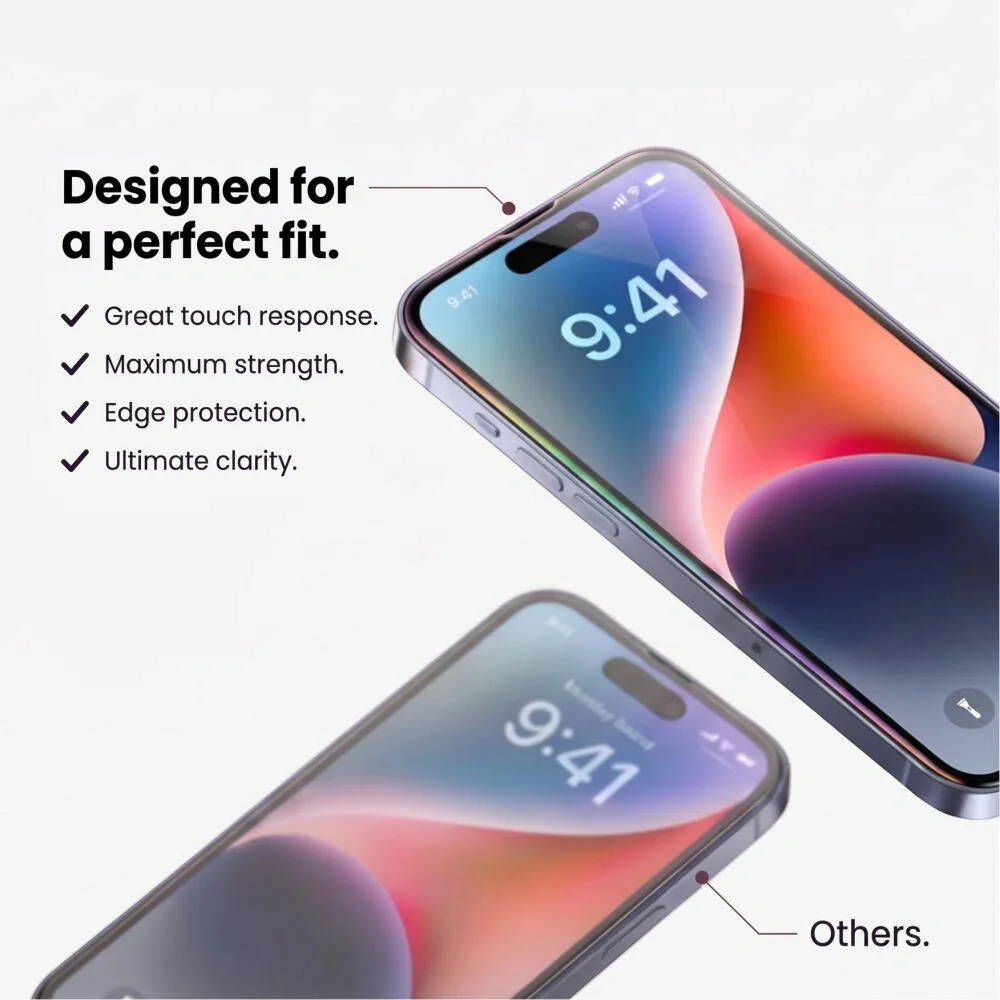 Tech-Protect Glass Fit 2x ochranné sklo na Xiaomi Redmi 17 4G / 5G, čierne