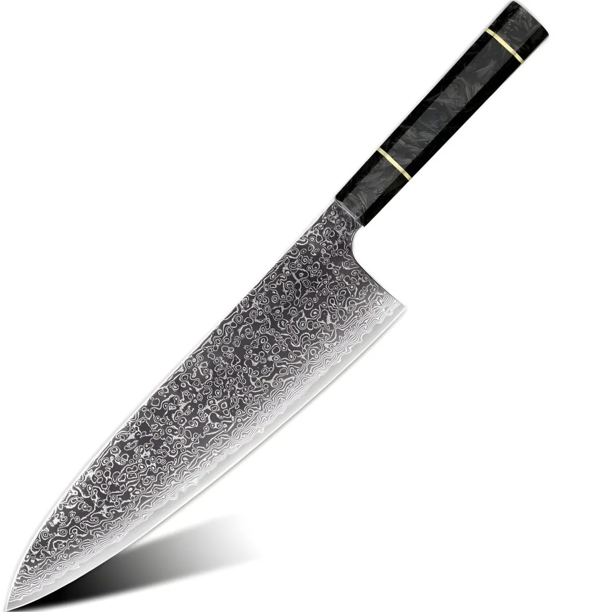Damaškový kuchynský nôž 42 cm, 250 g