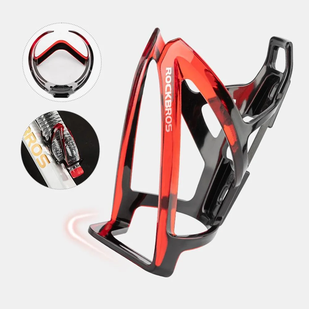 Rockbros FK338 držiak na vodu na bicykel, čierny/červený