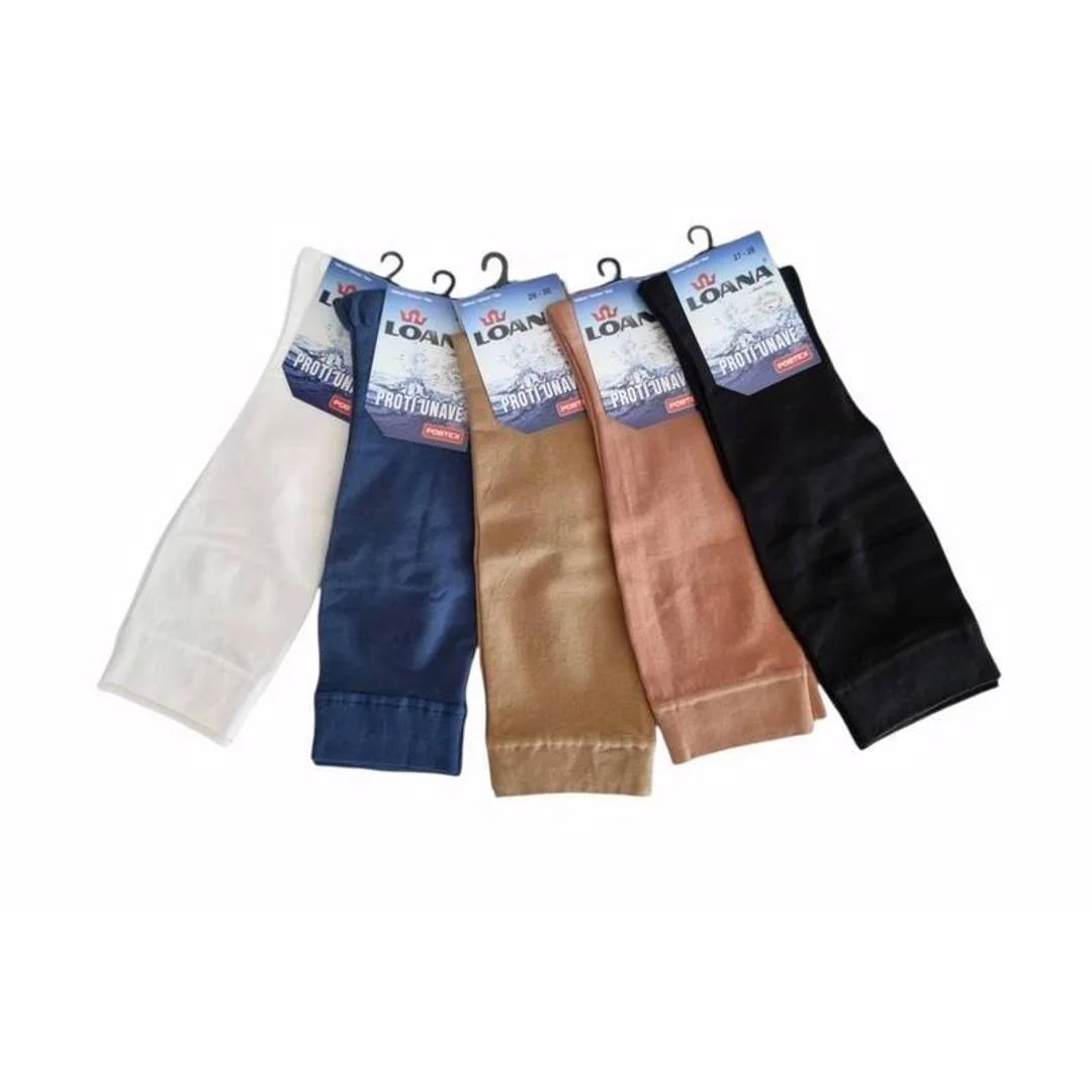 LOANA ponožky proti únave - Veľkosť 38-39 karamel