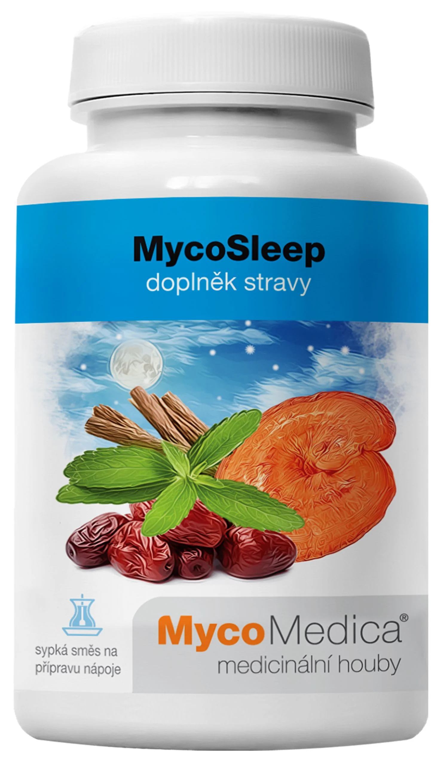 Mycomedica Mycosleep 90g 1×90 g, výživový doplnok