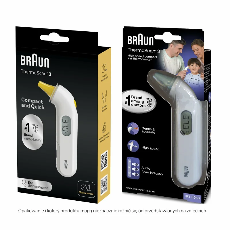 Braun ThermoScan 3 IRT3030 ušný teplomer 