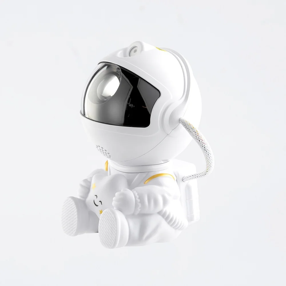 MG CF4 Astronaut projektor nočnej oblohy, biely